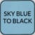 Sky Blue to Black