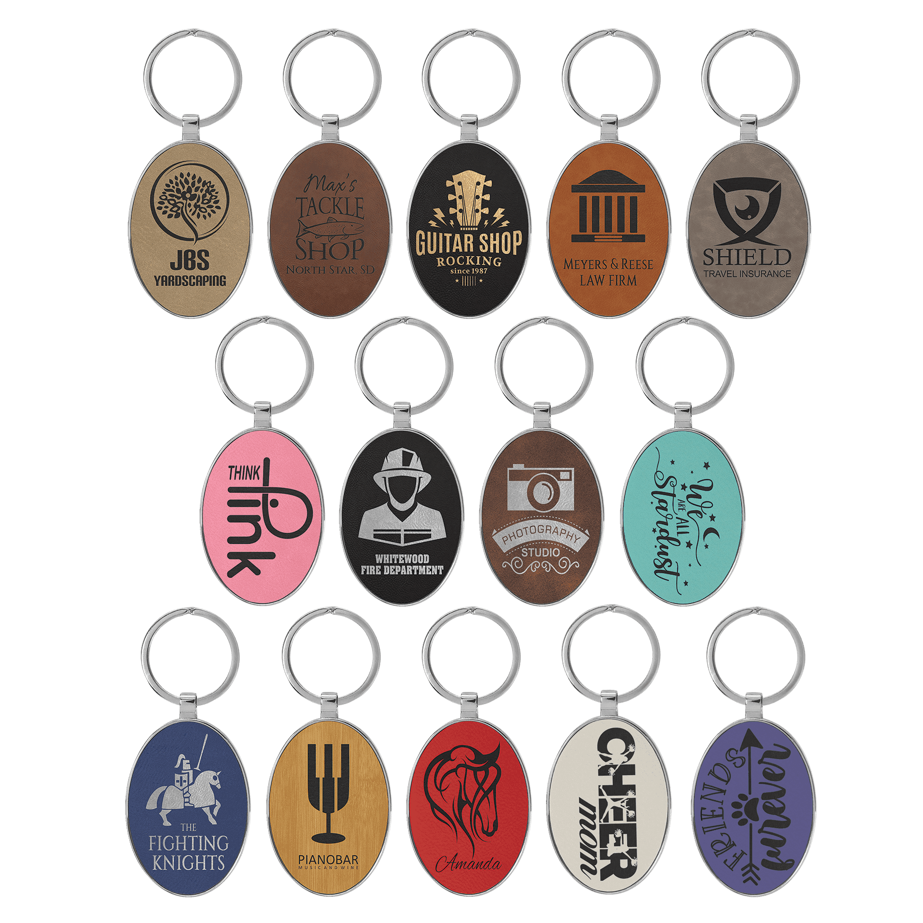 Promotional Key Chain Oval